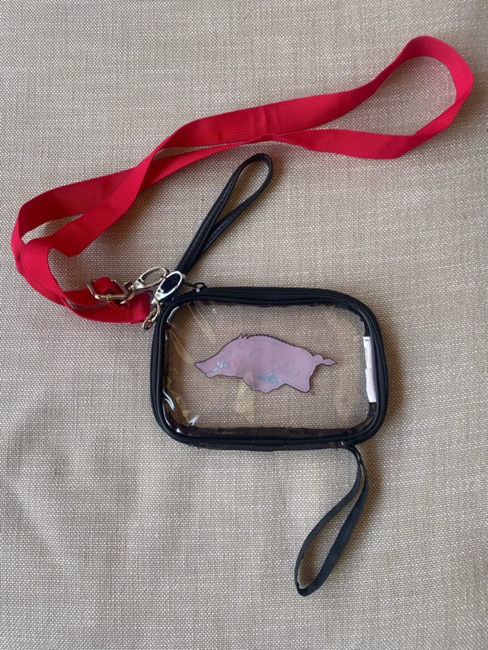 Arkansas Razorbacks Clear Bag - Picture 3 of 3